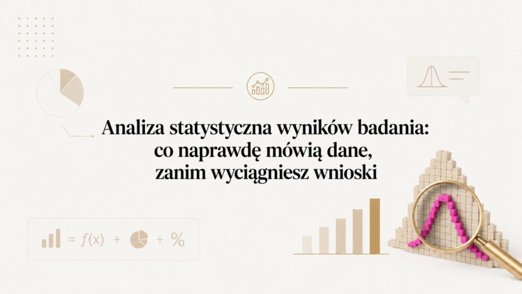 Analiza statystyczna wyników badania