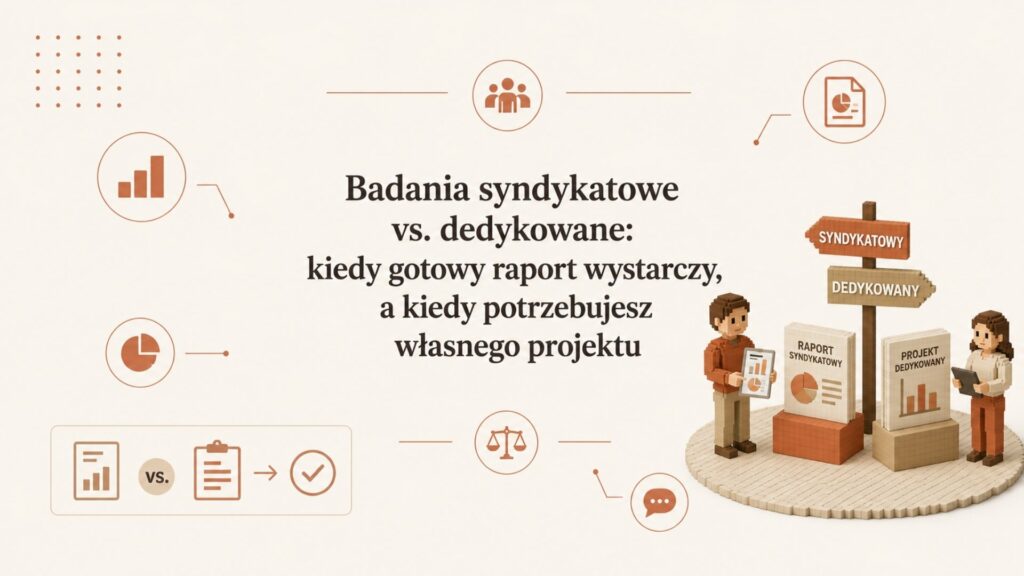 Badania syndykatowe vs. dedykowane