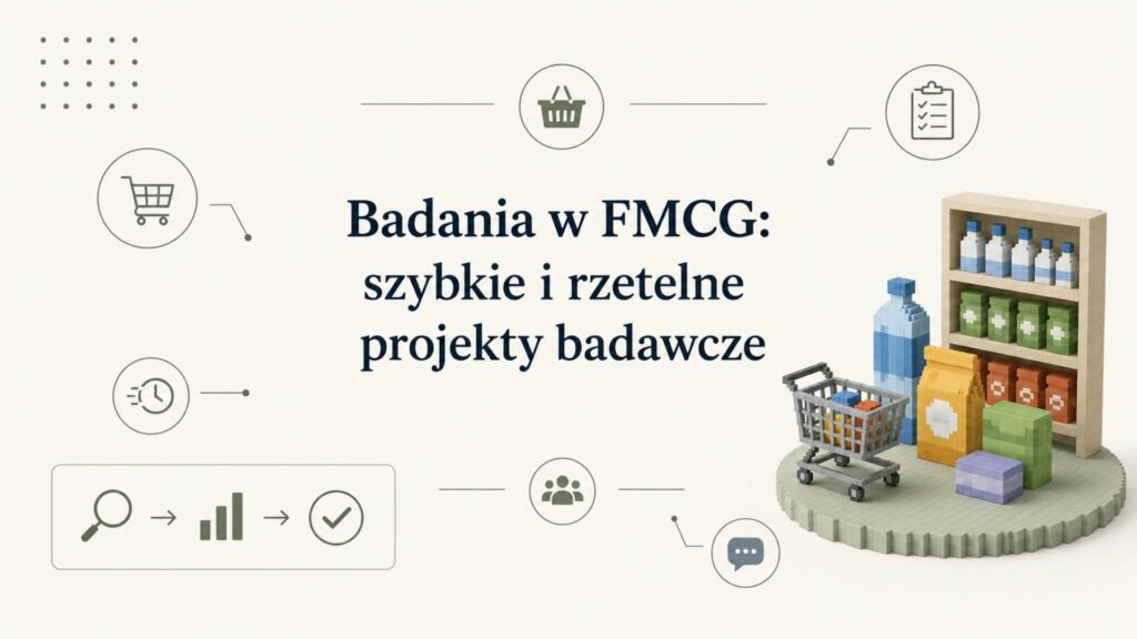 Badania w FMCG - szybko i rzetelnie