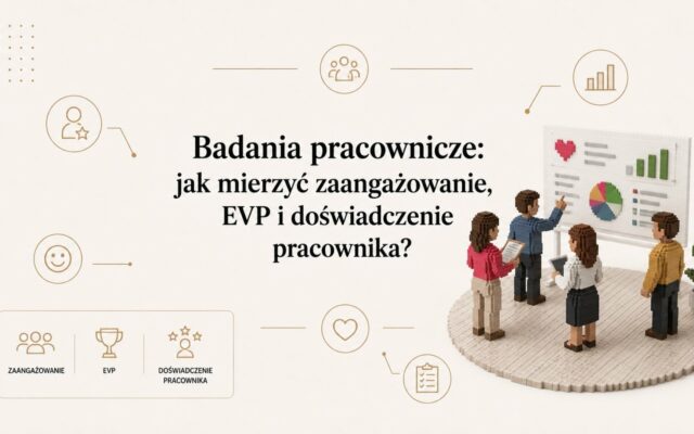Badania pracownicze: jak mierzyć zaangażowanie, EVP i doświadczenie pracownika?