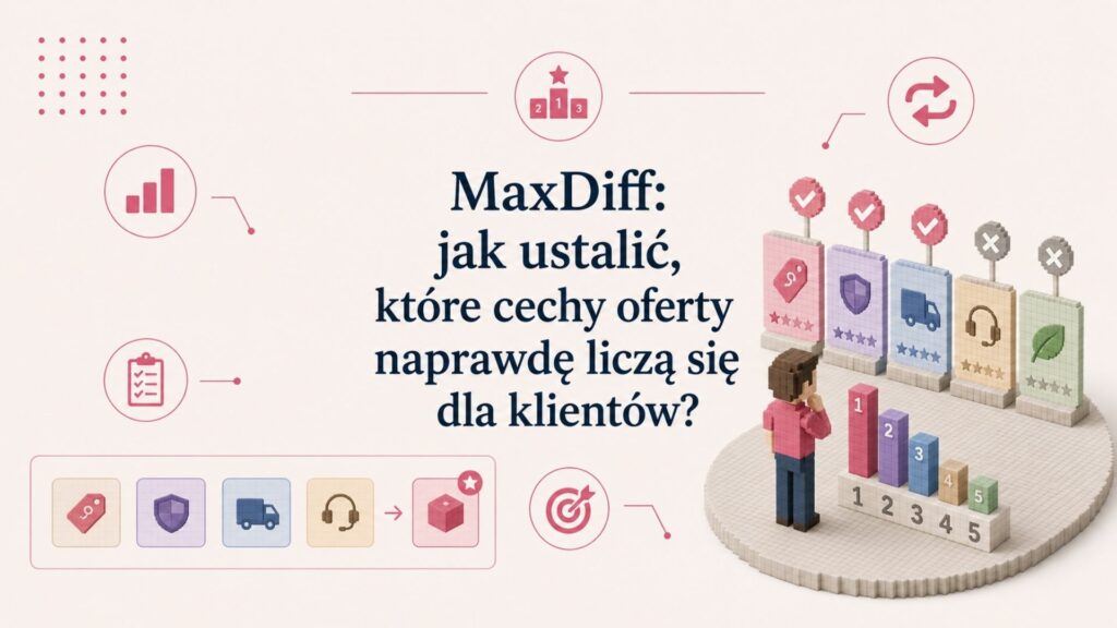 MaxDiff - hierarchia cech oferty