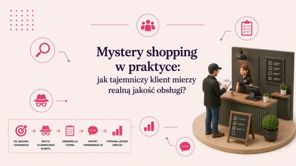 Mystery shopping - audyt jakości obsługi