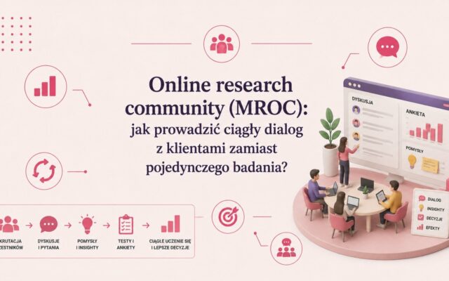 Online research community (MROC): jak prowadzić ciągły dialog z klientami zamiast pojedynczego badania?