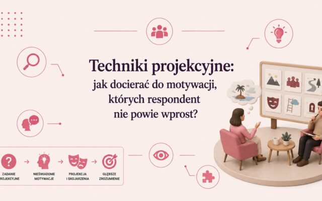 Techniki projekcyjne: jak docierać do motywacji, których respondent nie powie wprost?