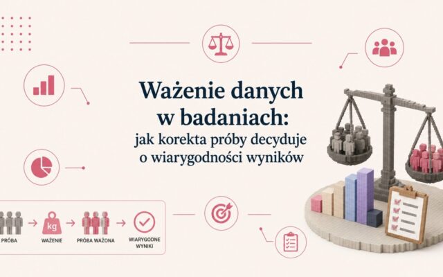Ważenie danych w badaniach: jak korekta próby decyduje o wiarygodności wyników