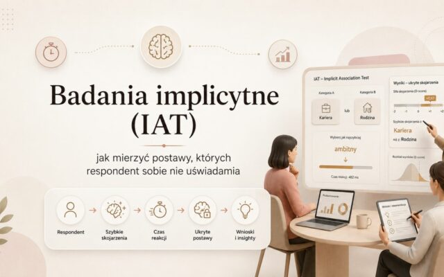 Badania implicytne (IAT): jak mierzyć postawy, których respondent sobie nie uświadamia