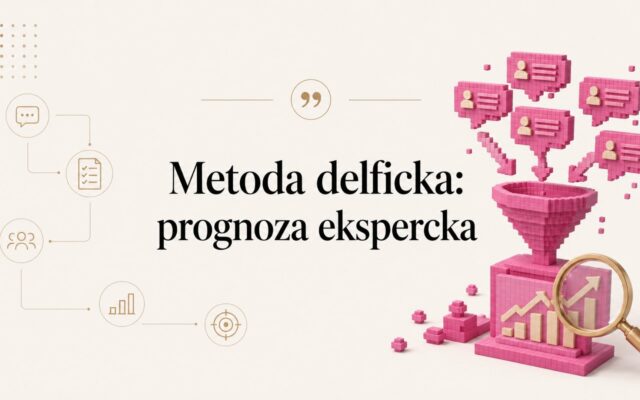 Metoda delficka: jak zbudować prognozę na eksperckim konsensusie, gdy twardych danych brakuje