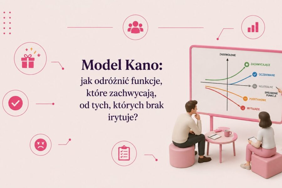 Model Kano: jak odróżnić funkcje, które zachwycają, od tych, których brak irytuje