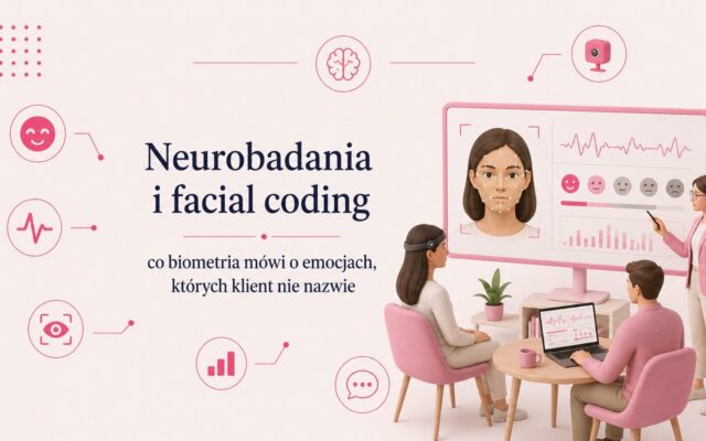 Neurobadania i facial coding: co biometria mówi o emocjach, których klient nie nazwie