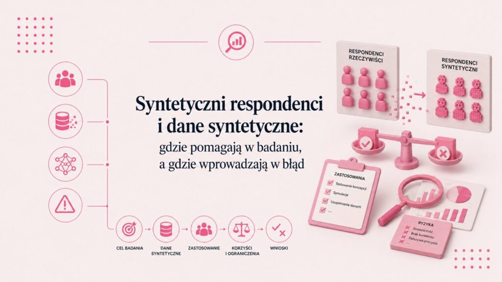 Syntetyczni respondenci - szanse i ryzyka