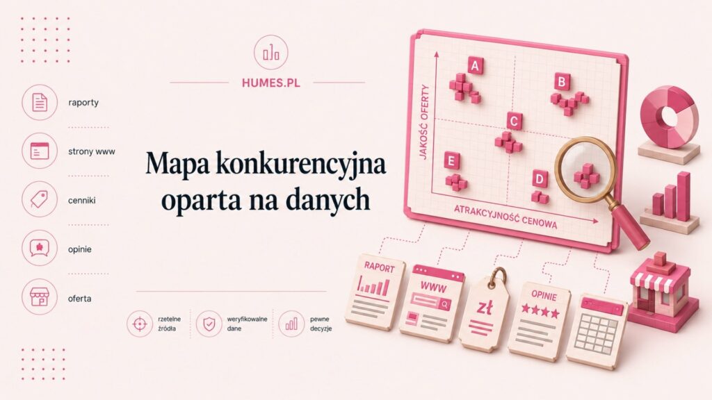 Mapa konkurencyjna oparta na danych
